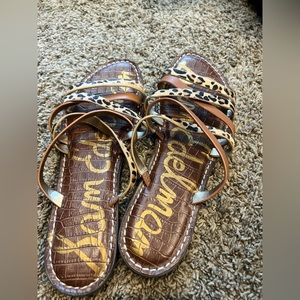 Sam Edelman Leopard Sandals! NWT size 9.5